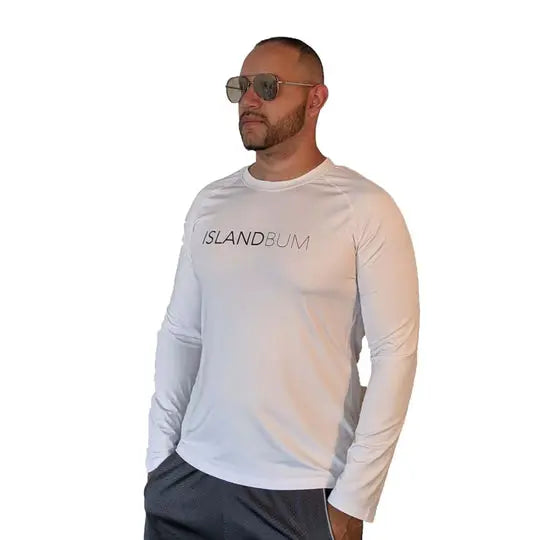 UPF 50 Men's  Performance Signature L/S Shirt Island Bum