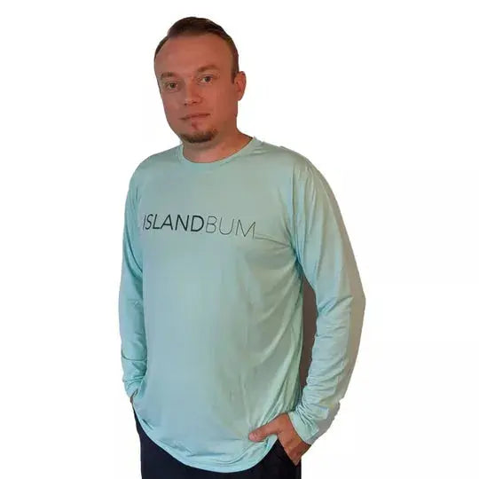 UPF 50 Men's  Performance Signature L/S Shirt Island Bum
