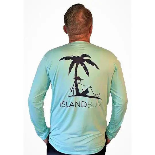 UPF 50 Men's  Performance Signature L/S Shirt Island Bum
