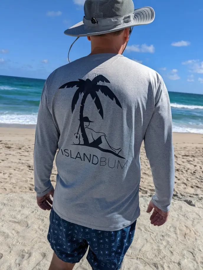 UPF 50 Men's  Performance Signature L/S Shirt Island Bum