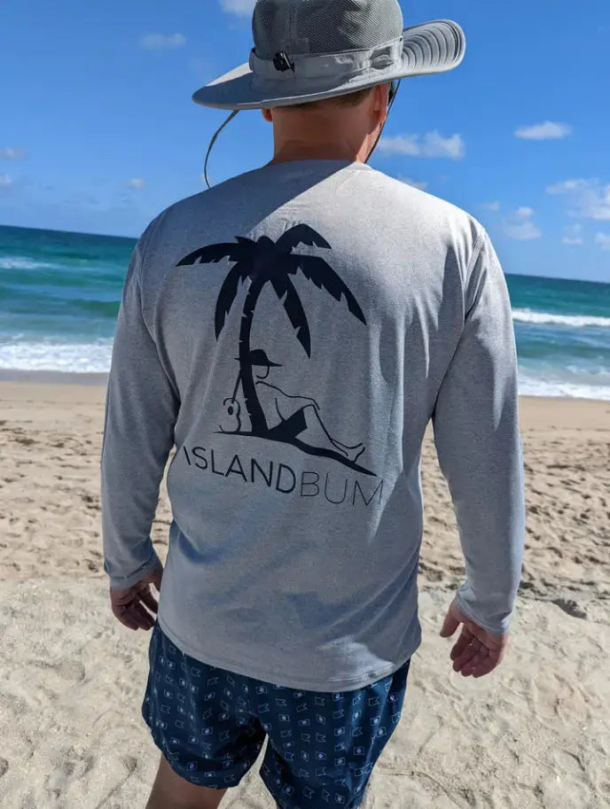 UPF 50 Men's  Performance Signature L/S Shirt Island Bum