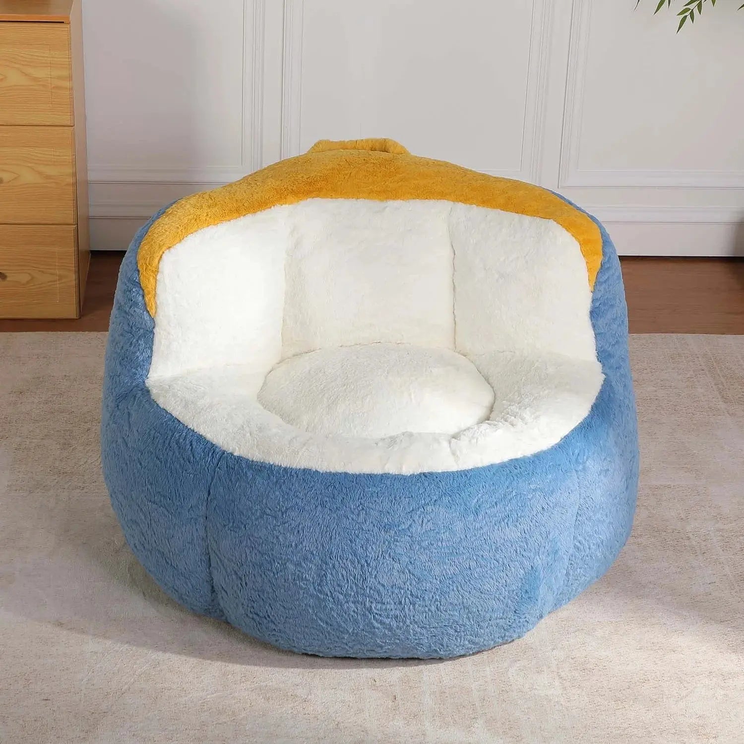 USA Warehouse Free Shipping Modern Design Multifunctional Living Room Sofa Large Cloud Bean Bag Sofa GreatEagleInc