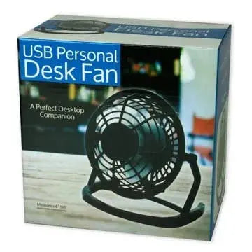 USB Personal Desk Fan 5-inch Marquee Innovations
