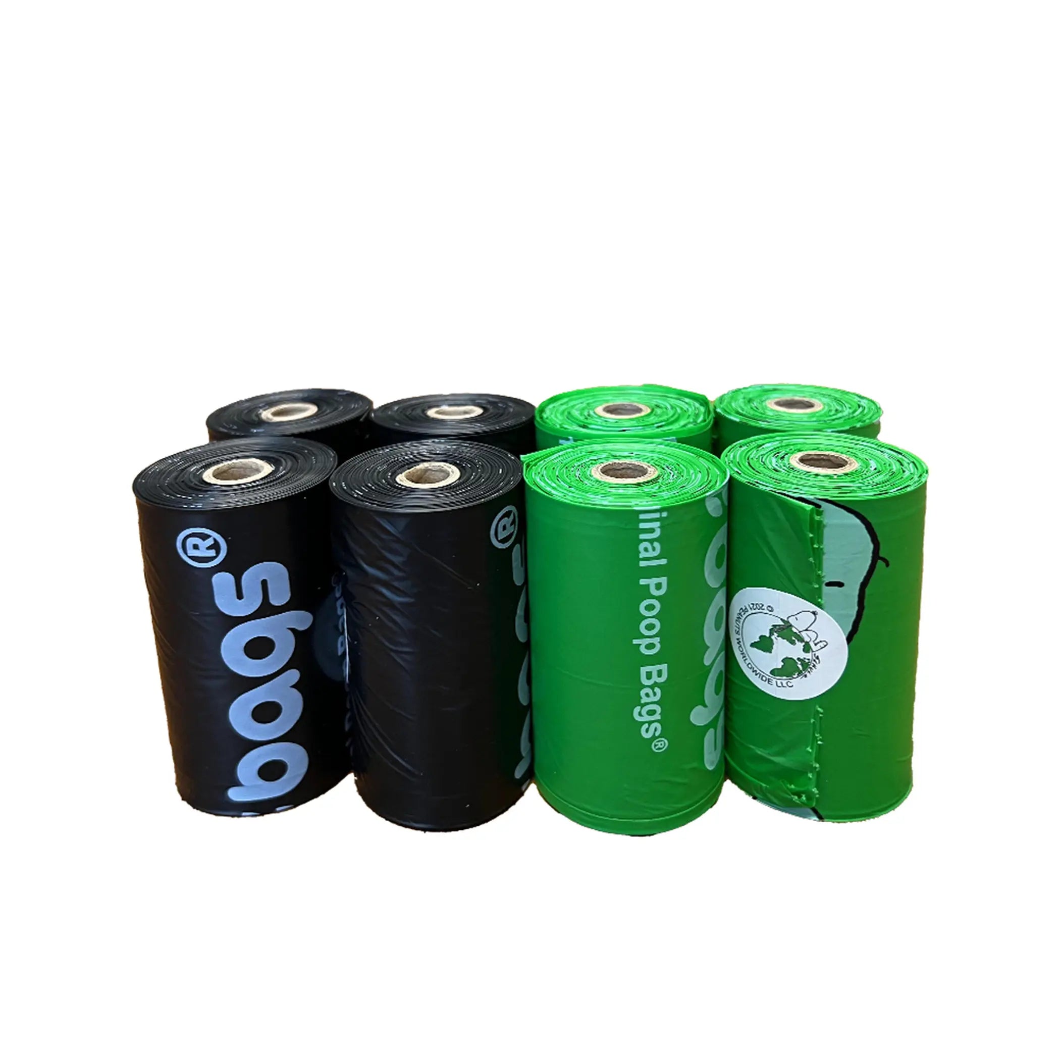 USDA Biobased Peanuts Orange Scented Leash Rolls The Original Poop Bags