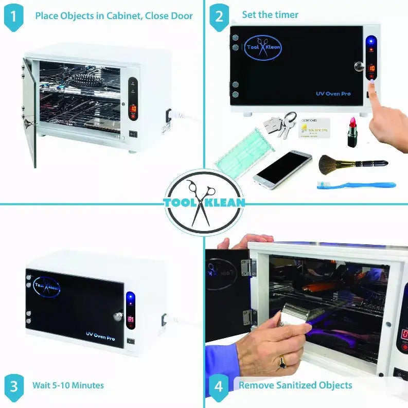 UV Sanitizer Cabinet -  UVC Light Oven Pro Sanitizer Tool Klean