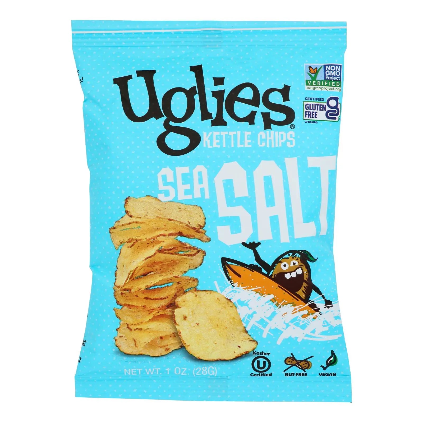 Uglies - Potato Chip Sea Salt - Case Of 32 - 1.0 Oz Uglies