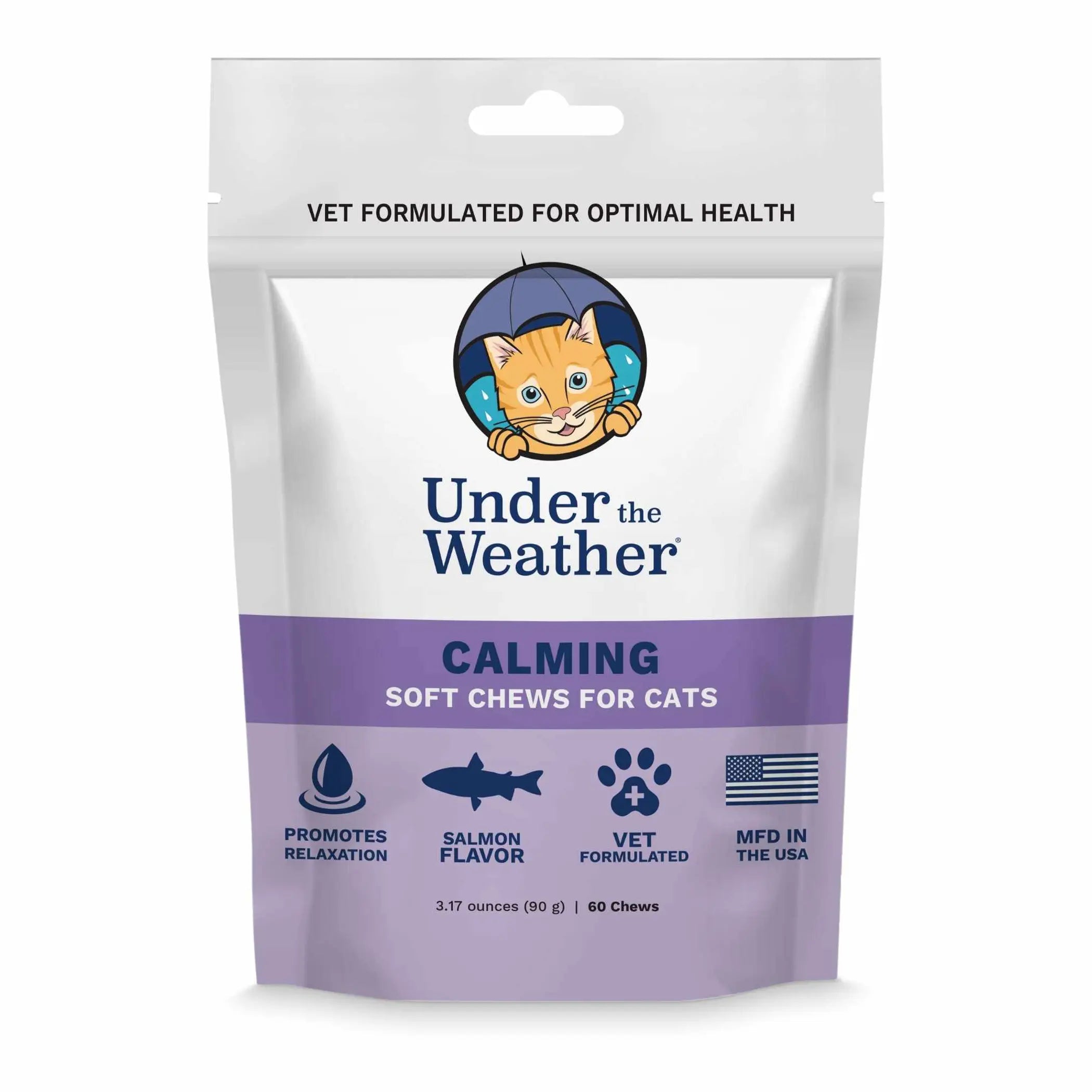 Under the Weather Cat Calming Chews 60 ct. Under the Weather