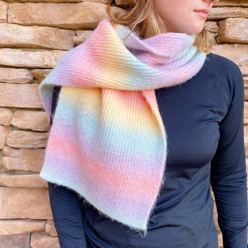 Unicorn In My Dream Cozy Knit Scarf Ellison+Young