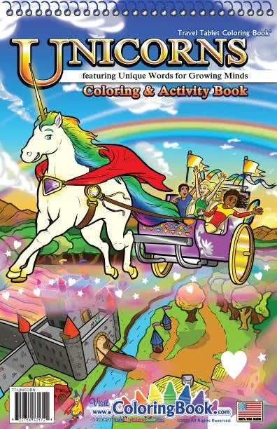 Unicorns Really Big Coloring Books