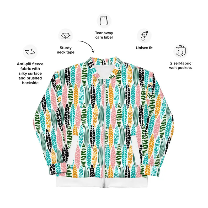 Unisex Bomber Jacket Adirelounge