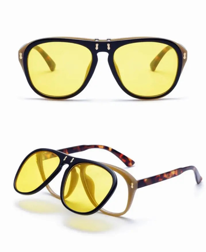 Unisex Style Flip Up Sunglasses Cocus Pocus