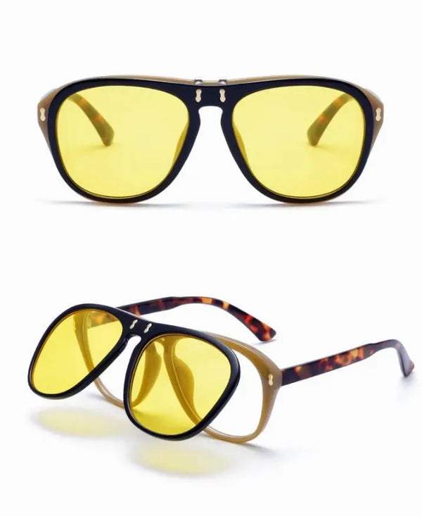 Unisex Style Flip Up Sunglasses Cocus Pocus