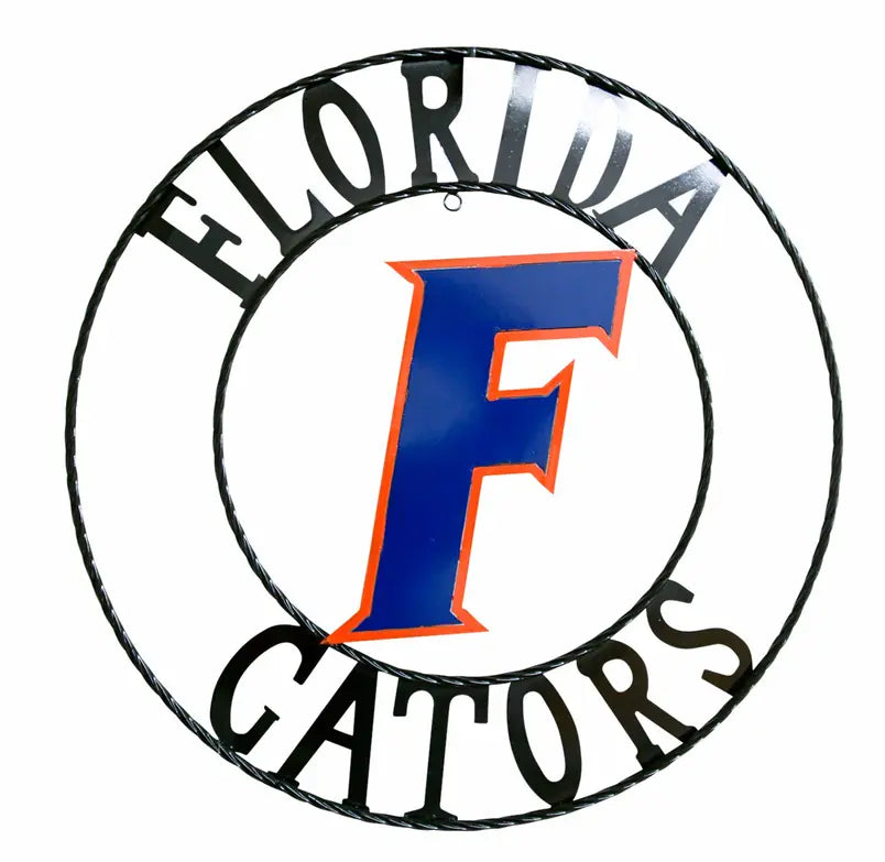 University of Florida Gators Wrought Iron Wall Decor LRT SALES