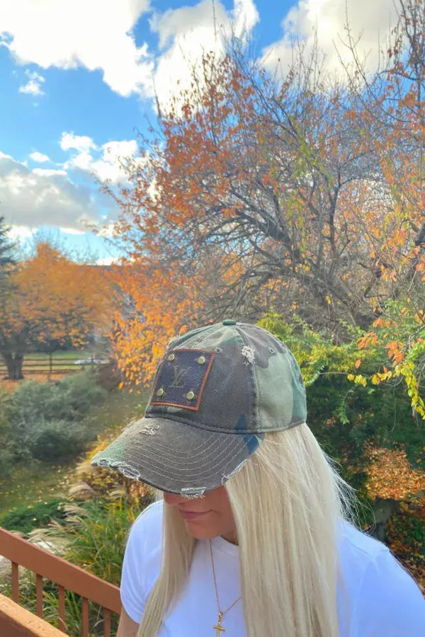 Up-Cycled Baseball Cap Embellish