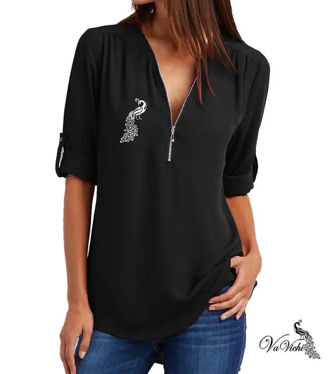 VaVichi Queens Virtuous Zip Top VaVichi Clothiers