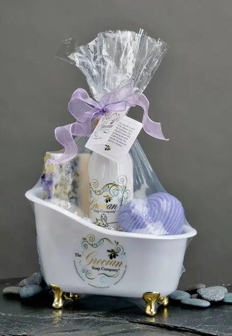 Valentine's Day Bathtub Gift Set Grecian Soap