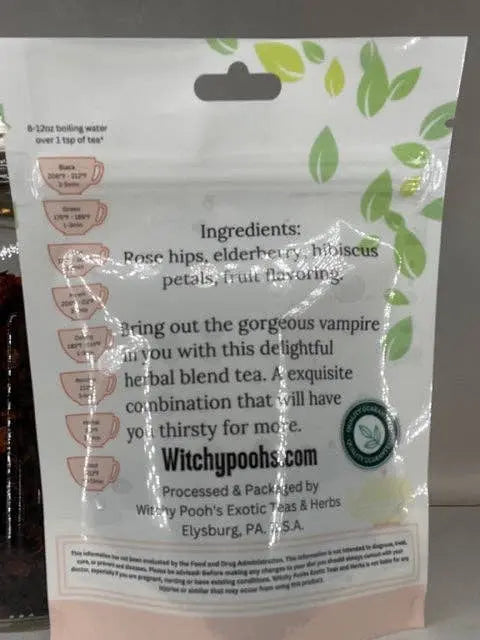 Vampire's Kiss Herbal Tea Witchy Pooh's Exotic Teas & Herbs