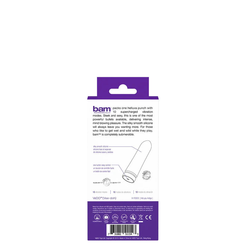 VeDO Bam Bullet - Indigo VeDO