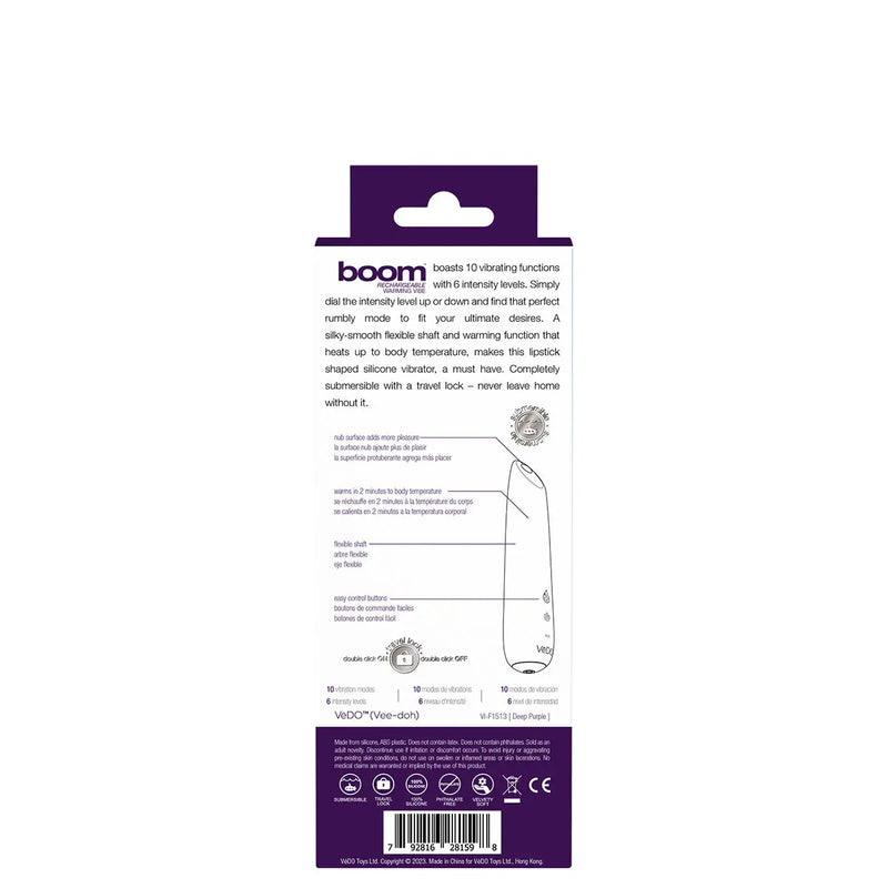 VeDO Boom Ultra Vibe - Purple VeDO