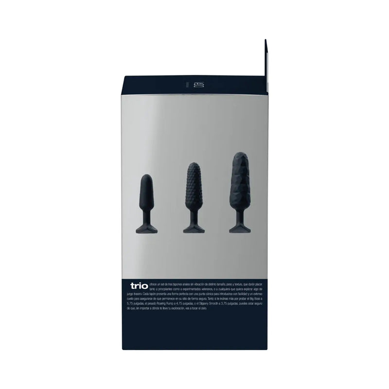 VeDO Trio Anal Plug Set Black VeDO
