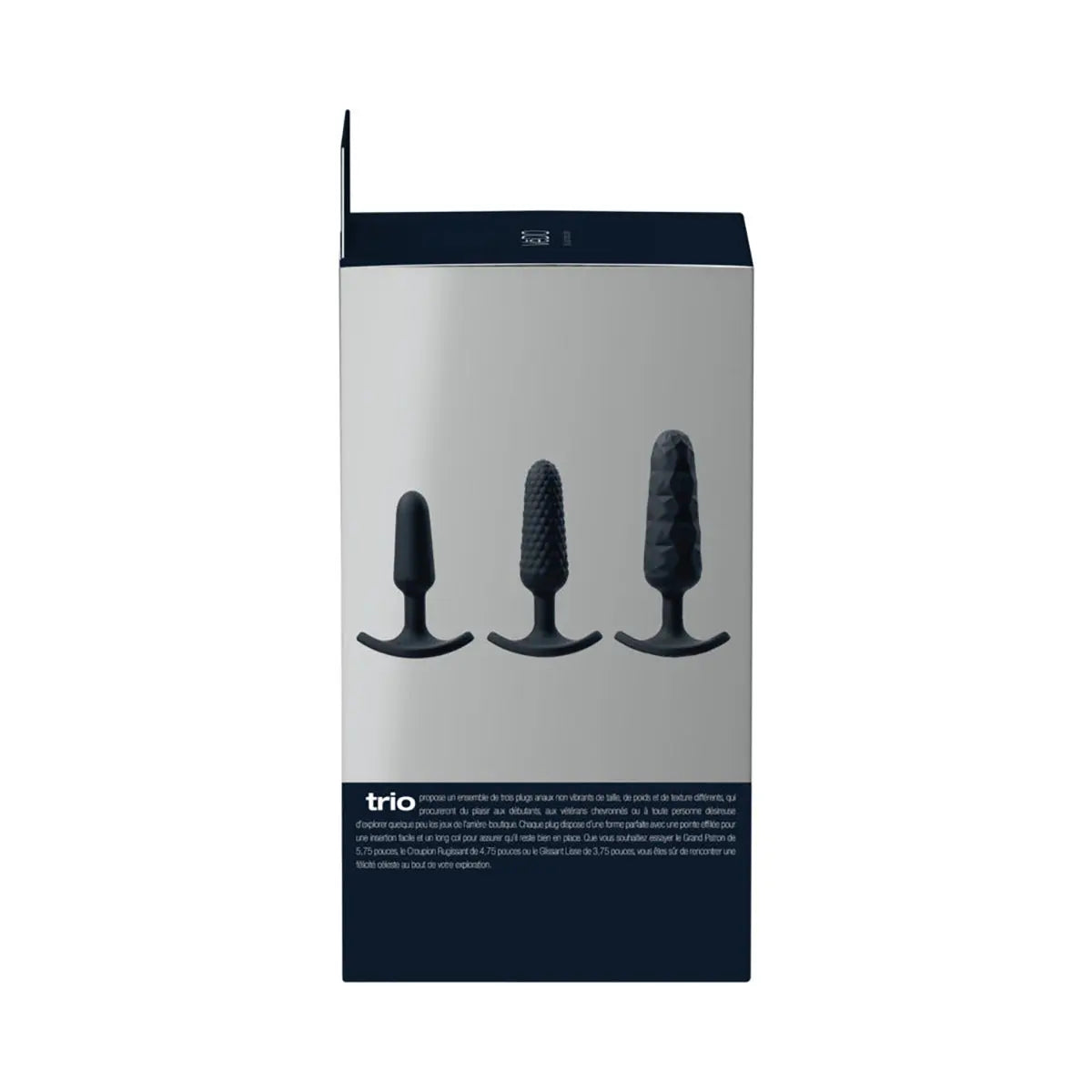 VeDO Trio Anal Plug Set Black VeDO