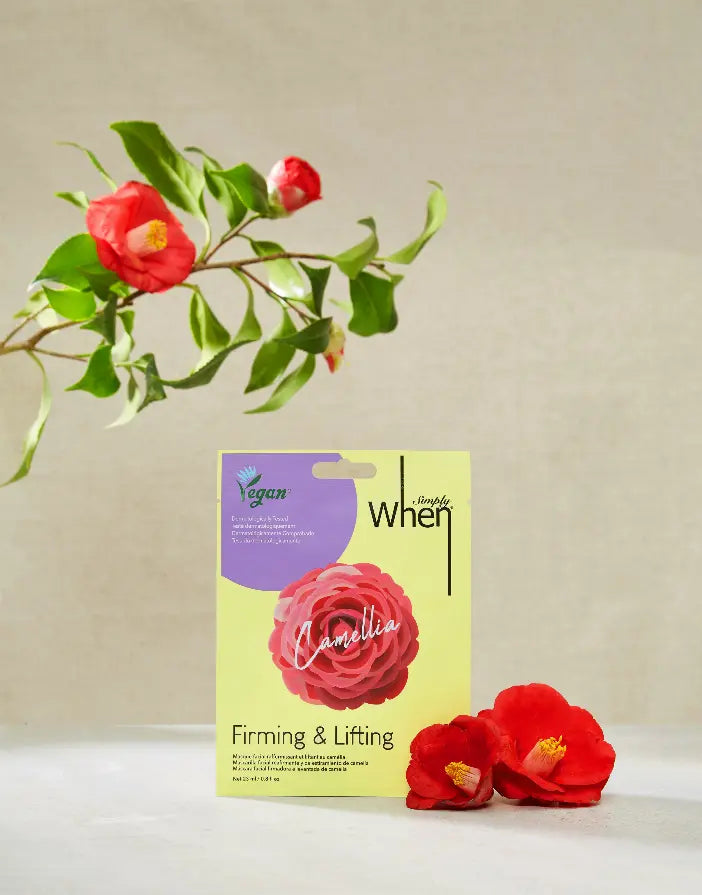 Vegan Camellia Firming & Lifting Sheet Mask - Simply When When Beauty