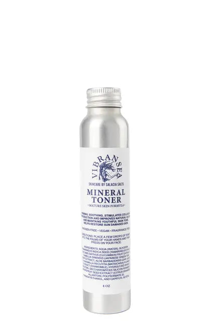 Vibransea Mineral Toner - Mature Skin Formula Salacia Salts