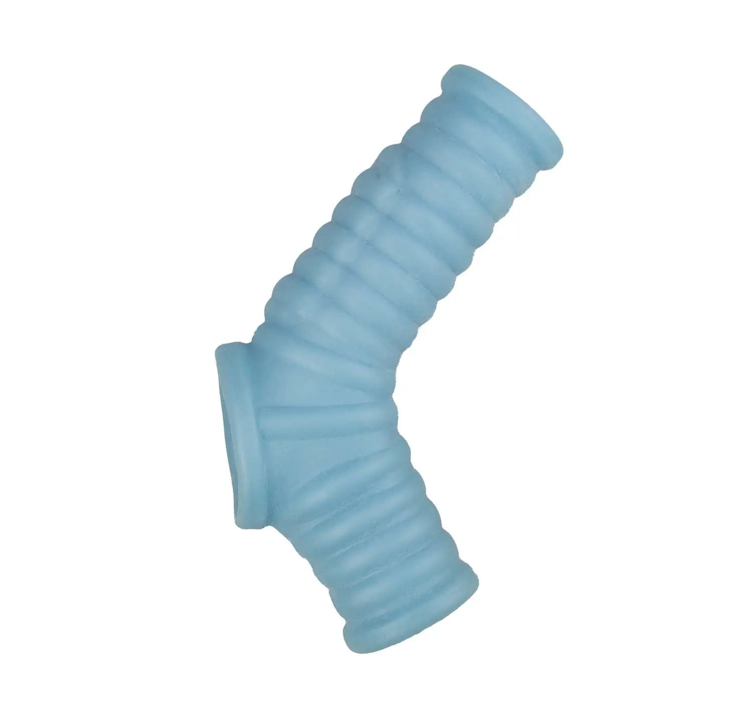 Vibrating Power Sleeve Ribbed Fit - Blue Nasstoys