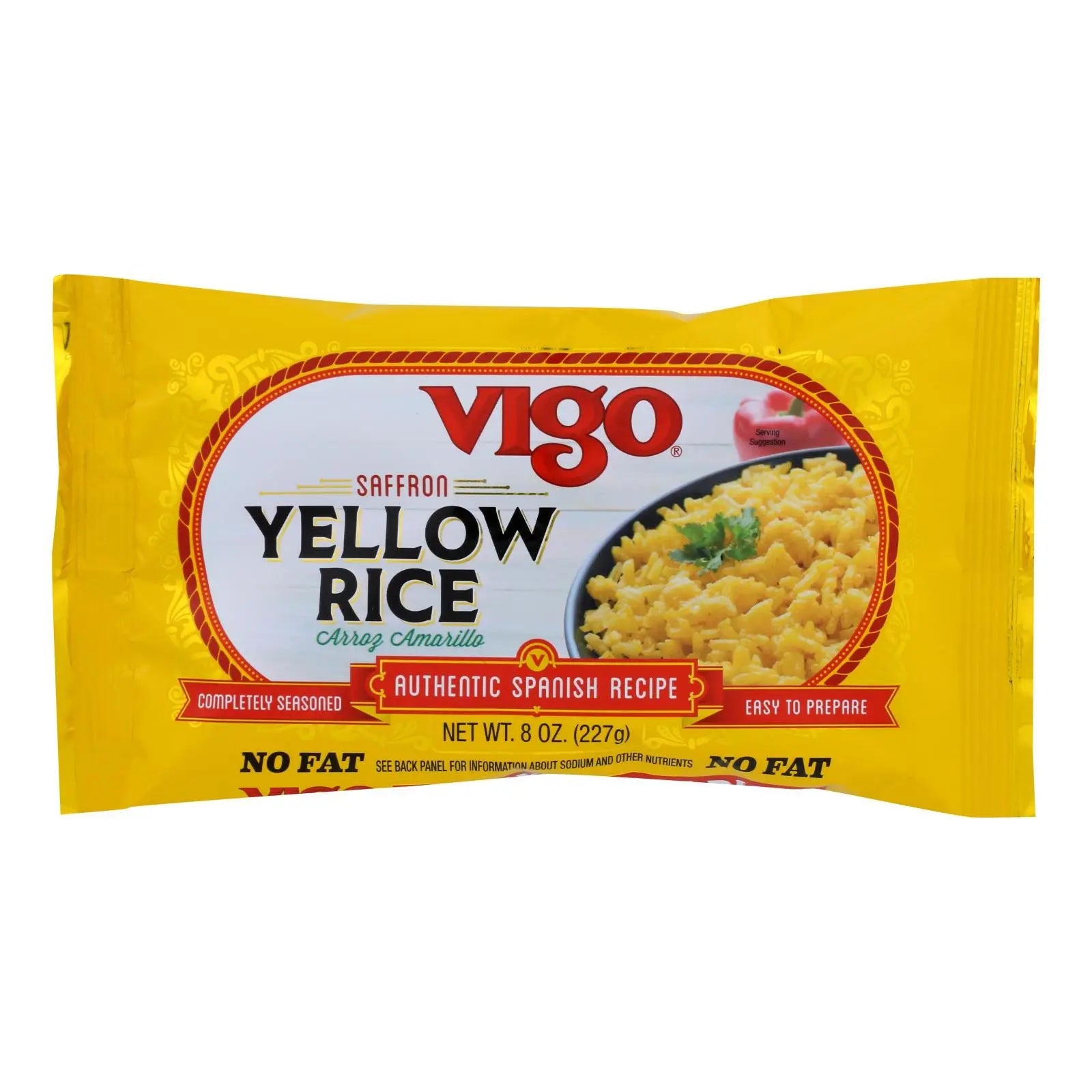 Vigo Yellow Rice - Case Of 12 - 8 Oz. Vigo
