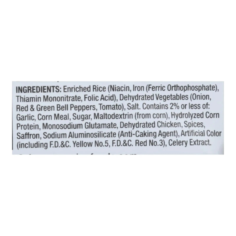 Vigo Yellow Rice - Case Of 12 - 8 Oz. Vigo