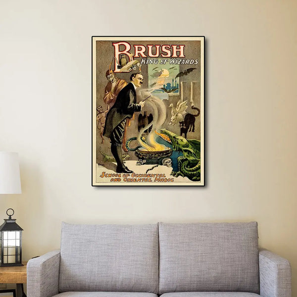 Vintage 1922 Carter Vintage Magic Unframed Print Wall Art Homeroots Home Decor