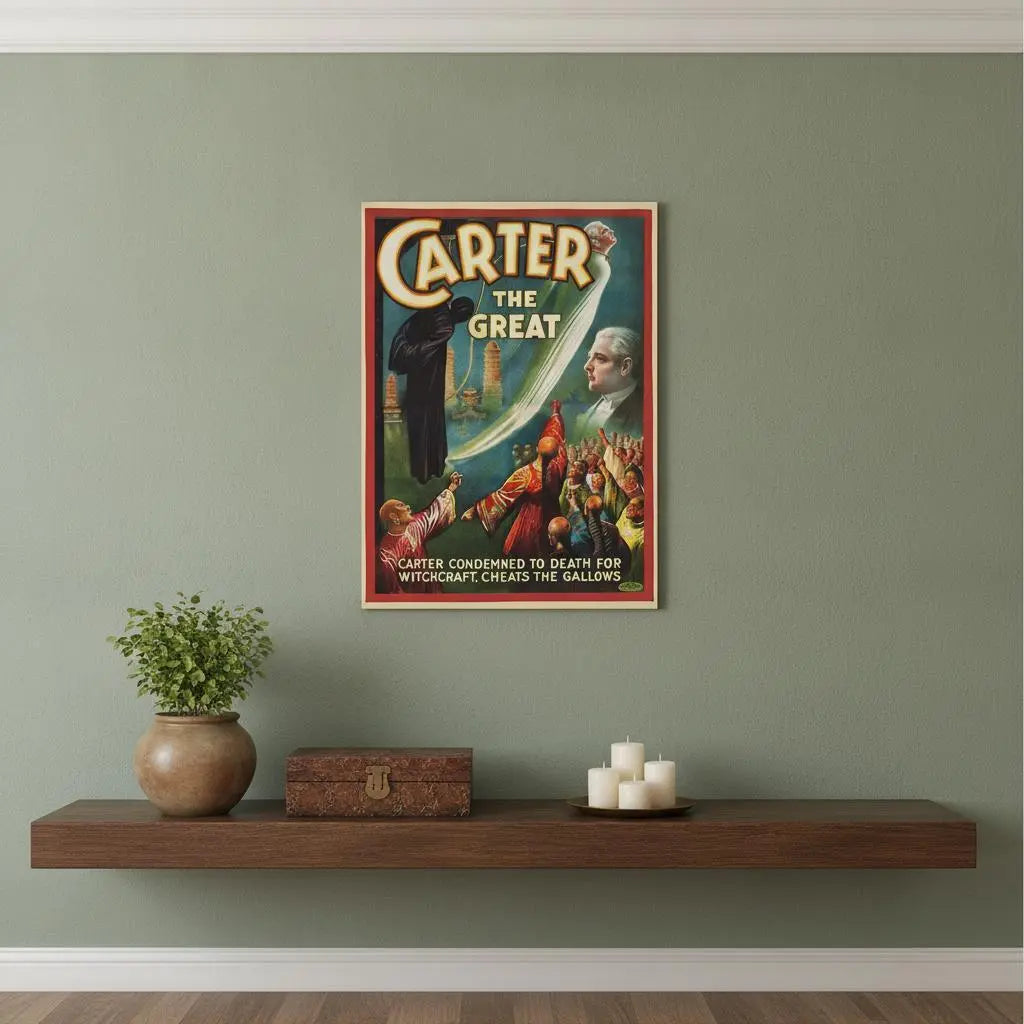 Vintage 1926 Carter Witchcraft Magic Unframed Print Wall Art Homeroots Home Decor