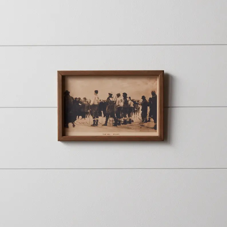 Vintage Ski Race Wall Decor Melrose International