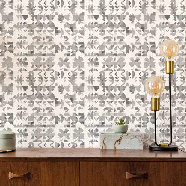 Vinyl Canvas Peel & Stick Wallpaper Panel SBC-LTD