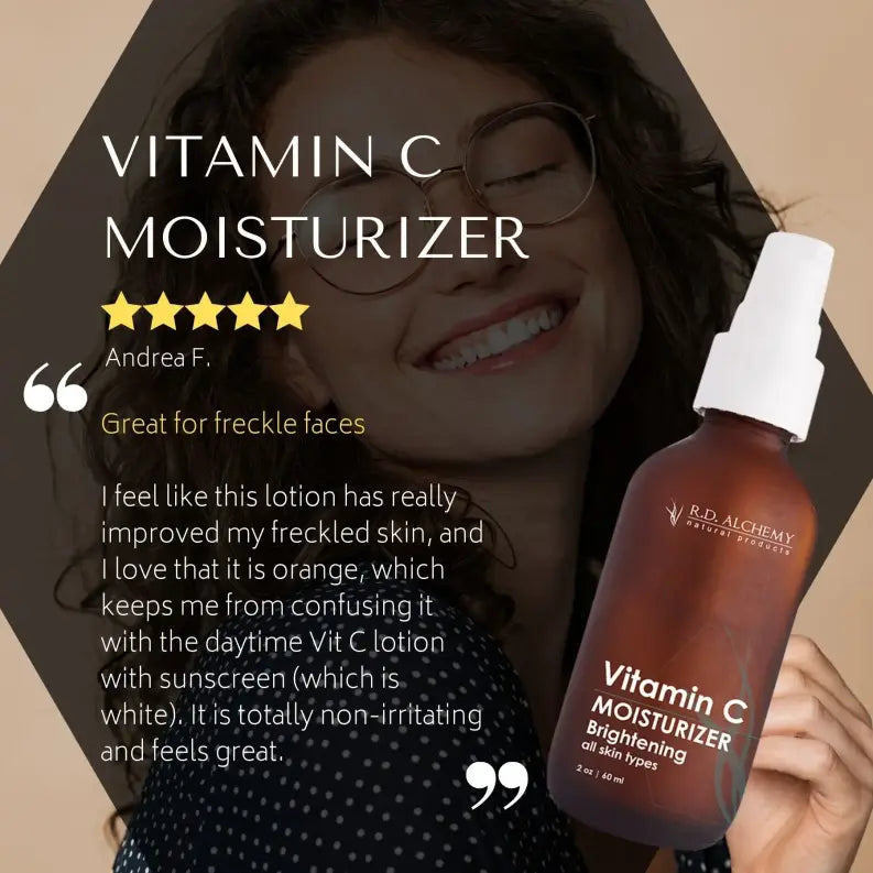 Vitamin C Brightening Moisturizer R.D. Alchemy Natural Products