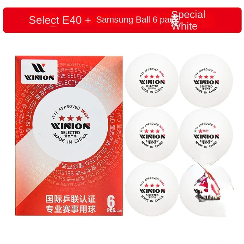 W40+ New Materials Plastic ABS Original Table Tennis Ball Ping Pong Balls