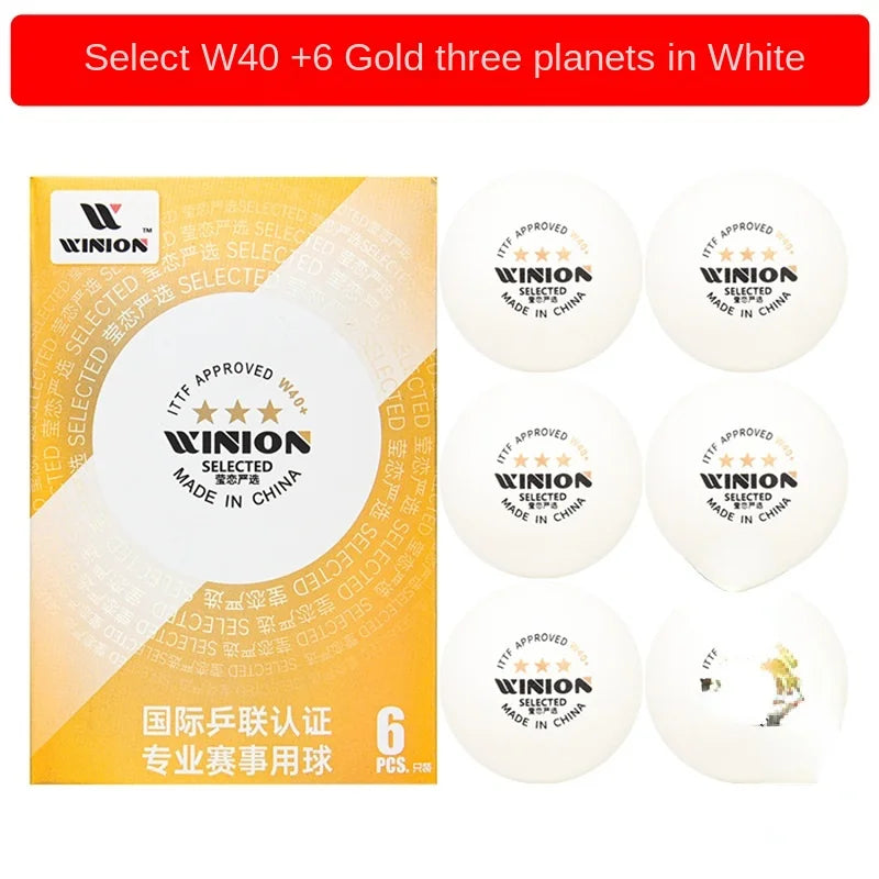 W40+ New Materials Plastic ABS Original Table Tennis Ball Ping Pong Balls