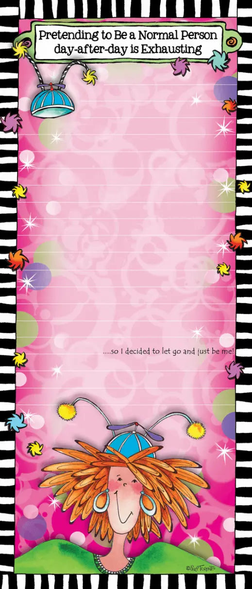 Wacky Memo Pad Suzy Toronto