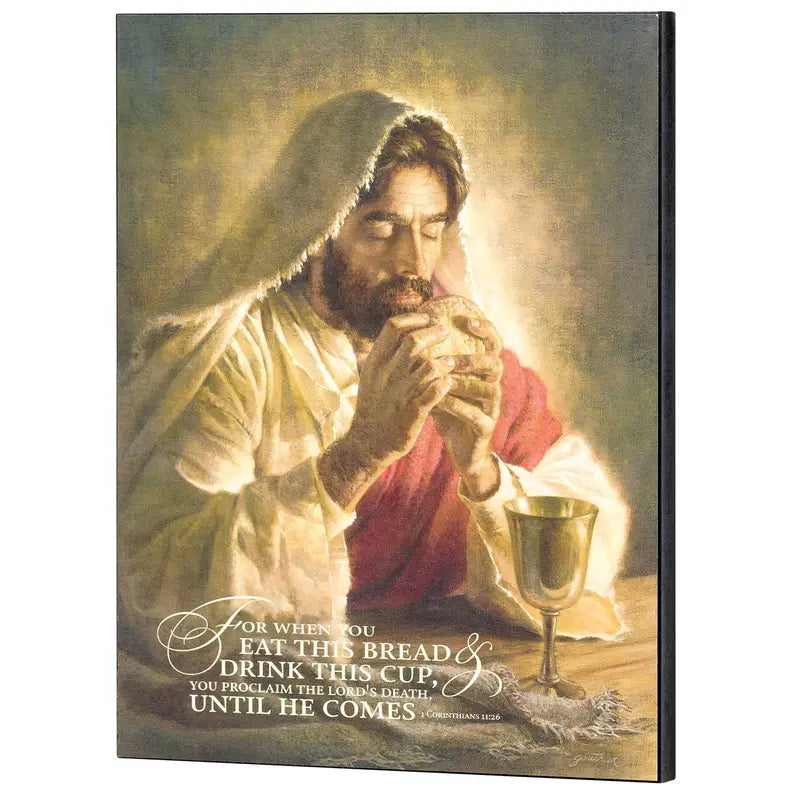 Wall Plaque Bread Of Life 1 Cor. 11:26 Dicksons Inc