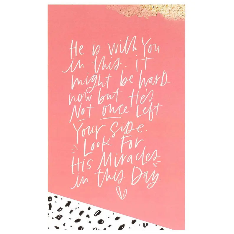 Wall Plaque He Is With You 8X13 Mdf Dicksons Inc