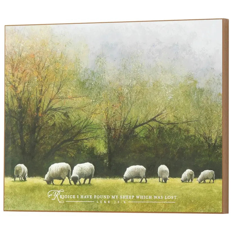 Wall Plaque Rejoice I Have Found Dicksons Inc