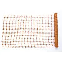 Warning Barrier Fence, 4 ft. x 50 ft., O MUTUAL INDUSTRIES INC.