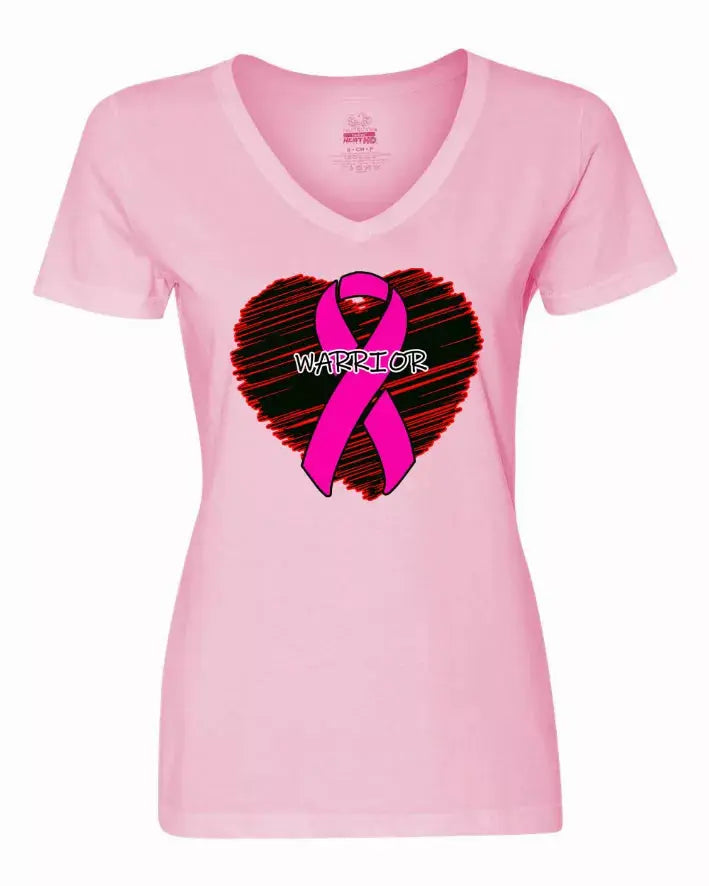 Warrior Cancer Ladies Shirt  Large Bad Baby Inc