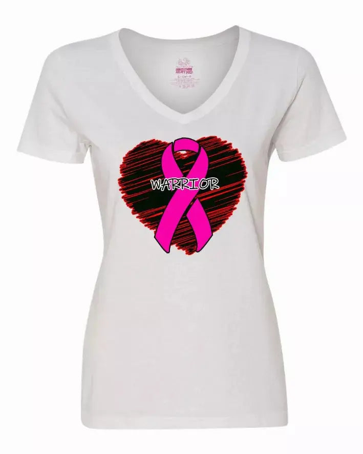 Warrior Cancer Ladies Shirt  Small Bad Baby Inc