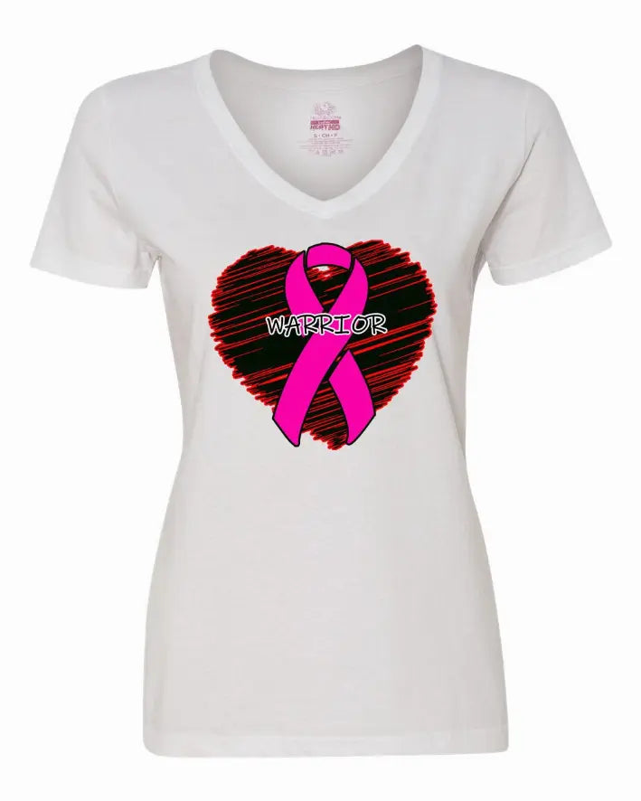 Warrior Cancer Ladies Shirt  Small Bad Baby Inc