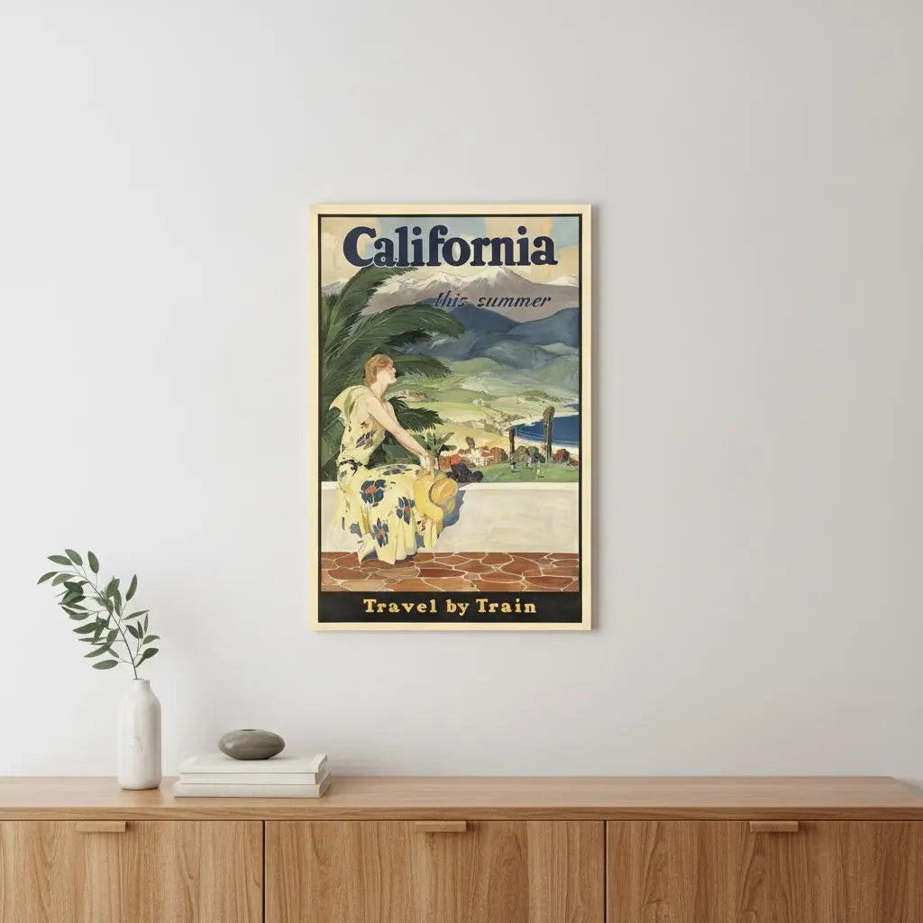 Washington Dc Vintage Travel Unframed Print Wall Art Homeroots Home Decor