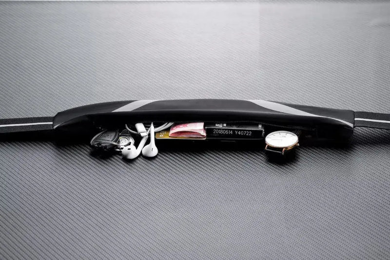 Water-Resistant Sport Waist Pack Running Belt with Reflective Strip JupiterGear