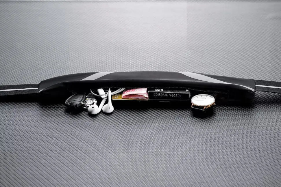 Water-Resistant Sport Waist Pack Running Belt with Reflective Strip JupiterGear