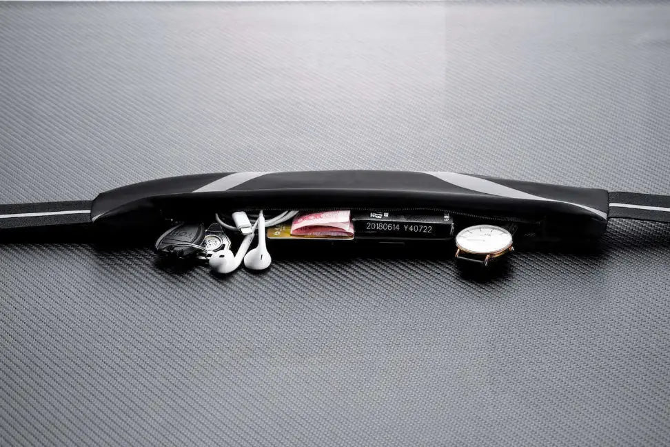 Water-Resistant Sport Waist Pack Running Belt with Reflective Strip JupiterGear