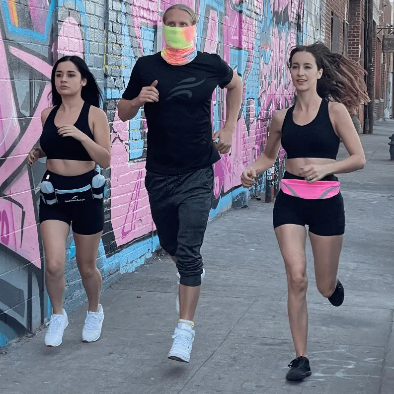Water-Resistant Sport Waist Pack Running Belt with Reflective Strip JupiterGear